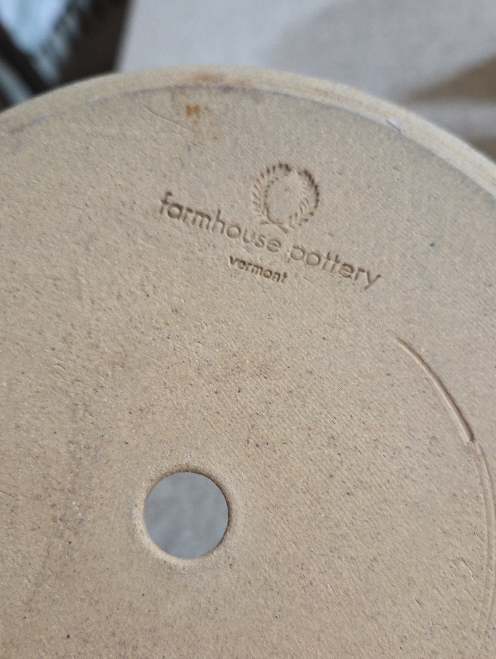 Farmhouse Pottery Small White Glazed Stoneware Garden Pot - Picture 3 of 5